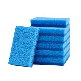 VEVOR Sponges, 12 Pcs Durable Natural Kitchen Sponges with Cellulose & Scrub Pad, Easy-to-Rinse Cleaning Sponges with Honeycomb Structure & Quick Wate