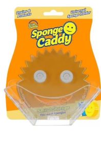 Scrub Daddy Sponge Holder - Sponge Caddy for Kitchen Organization - Self-Draining & Dishwasher Safe with Universal Suction (1 Count)