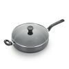 Care Nonstick Cookware, Jumbo Cooker, 5 Quart, Grey