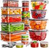 40 PCS Food Storage Containers with Lids  Kitchen Storage