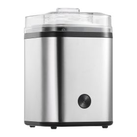 Ice Cream Maker, 2.11 Qt. Large Capacity, Electric Automatic Ice-Cream Machine, with Easy Operation & Cleaning, Stainless Steel Shell, for Homemade Fr