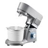 Ice Cream Maker, 1.8 Qt. Capacity, 6-Speed Electric Stand Mixer, with LED Digital Display & Timer, Mixing Paddle, Dough Hook, Splash Guard, for Homema