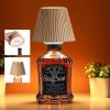 Wireless Bottle Lamp Shades for Table Lamps, 3 Level Brightness Bar Lights for Home Bar, Rechargeable Cordless Lamp for Bedroom Bar&Restaurant, Modern