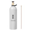CO2 Tank, 20 lbs New Aluminum Alloy Cylinder, CO2 Air Tank with Light Spray Coating, CGA320 Valve, Handle & Purple Copper Siphon, DOT Approved Cylinde