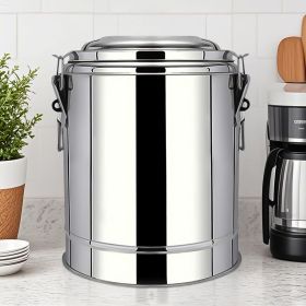 SOGA 2X 12L Stainless Steel Insulated Stock Pot Hot & Cold Beverage Container