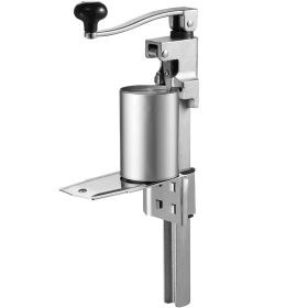 VEVOR Manual Can Opener, Commercial Table Opener for Large Cans, Heavy Duty Can Opener with Base, Adjustable Height Industrial Jar Opener For Cans Up