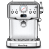 W1002P292436  1350W Semi-automatic Coffee Machine 20Bar Professional Concentrated Coffee Maker with Milk Foamer, Single Shot and Double Shot, Compatib