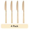 (4 pack) Better Homes and Gardens River Gold Satin Dinner Knife