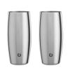 Stainless Steel Beer Glass Set, Set of 2 - Steel