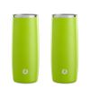 Stainless Steel Highball Cocktail Glass Set, Set of 2 - Lime