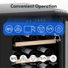 30in Beverage Wine Refrigerator Cooler-80 Can & 30 Bottle Capacity