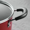 5 Qt Aluminum Nonstick Covered Dutch Oven – Metallic Red