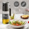 Oil Sprayer Kitchen Gadget for Cooking High Borosilicate Glass Oil Sprayer Mister, 250ml Olive Oil Spray Bottle for AirFryer, Salad, BBQ, Kitchen Baki