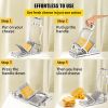 VEVOR Cheese Cutter With Wire 1 cm & 2 cm Cheeser Butter Cutting Blade Replaceable Cheese Slicer Wire, Aluminum Alloy Commercial Cheese Slicer with 30