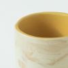 Handcrafted 7oz Beige Ceramic Coffee Mug – Stylish & Compact for Your Favorite Brew