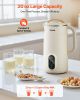 VEVOR 6-in-1 Nut Milk Maker, 20 oz Soy Milk Maker Machine with 6 Blades, for Homemade Oat, Nut, Soy, Juice
