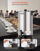 Commercial Coffee Urn, 60 Cup 9 L Hot Beverage Dispenser with Dripless Faucet, Quick-Brewing Stainless Steel Large Commercial Coffee Maker, for Cateri