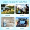 [3-piece Set]3 & 5-gallon Water Bottle Caps, Upgraded Reusable Replacement Caps, Spill-proof Caps For 55mm Water Bottles