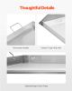 36x22 in Flat Top Griddle Stainless Steel Universal BBQ Grill Pan Cookware