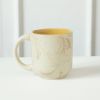 Handcrafted 7oz Beige Ceramic Coffee Mug – Stylish & Compact for Your Favorite Brew