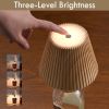 Wireless Bottle Lamp Shades for Table Lamps, 3 Level Brightness Bar Lights for Home Bar, Rechargeable Cordless Lamp for Bedroom Bar&Restaurant, Modern