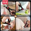 Heavy Duty Multi-Purpose Kitchen Scissors, Food Scissors, Sharp Scissors with Nutcrackers, Bottle Opener, Can Opener, Vegetable Cutting Scissors, Chop