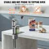 VEVOR Manual Can Opener, Commercial Table Opener for Large Cans, Heavy Duty Can Opener with Base, Adjustable Height Industrial Jar Opener For Cans Up