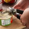 Original Heavy-duty Stainless Steel Smoothed Edge Manual Can Opener And Bottle Opener, Soft Ergonomic Handle, Large Handheld Easy-to-turn Knob