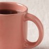 8.5 OZ Ceramic Peach Coffee Mug