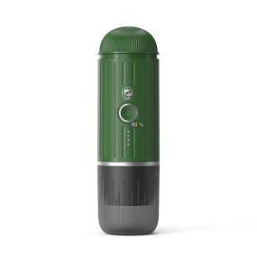 PSME2218B 100W Car coffee machine 2in1 capsule + coffee powder heated 88-92°C brewing extraction wireless charging endurance extraction coffee 150 cup (PSME2218B: PSME2218G)