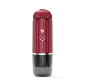 PSME2218B 100W Car coffee machine 2in1 capsule + coffee powder heated 88-92°C brewing extraction wireless charging endurance extraction coffee 150 cup (PSME2218B: PSME2218R)