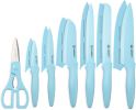 Kitchen Knife Set with Guards, Anti-Rust and Dishwasher Safe