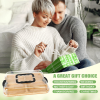 Charcuterie Board with Clear Lid, Travel Portable Cheese Board Charcuterie Boxes Cutting Boards for Kitchen, House Warming Gifts New Home