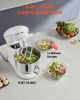 Stand Mixer, 6 QT Dough Mixer, 660W 6 + P Speeds Tilt-head Food Mixer with Stainless Steel Bowl, Dough Hook, Wire Whip, Flat Beater, Scraper, Househol