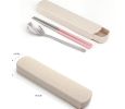 Portable Stainless Steel Flatware Spoon Chopsticks Tableware Set