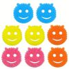 4/ 8 Pcs, Dishwashing Sponge Set, Various Color Packaging (Non-Scratch Multi-Purpose Dishwashing Sponge Made of Polymer Foam - Stain And Odor Resistan