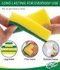 10/20pcs Multi-purpose Cleaning Sponge, Dishwashing Sponge, Kitchen Cleaning Sponge, Household Cleaning Tools, Scouring Pad, Industrial And Commercial