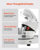 Stand Mixer, 6 QT Dough Mixer, 660W 6 + P Speeds Tilt-head Food Mixer with Stainless Steel Bowl, Dough Hook, Wire Whip, Flat Beater, Scraper, Househol