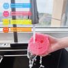 4/ 8 Pcs, Dishwashing Sponge Set, Various Color Packaging (Non-Scratch Multi-Purpose Dishwashing Sponge Made of Polymer Foam - Stain And Odor Resistan